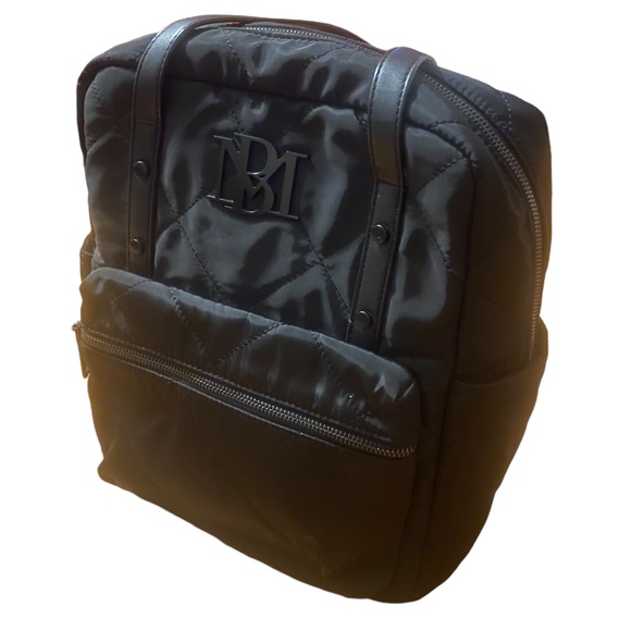 BADGLEY MISCHKA nylon backpack purse tote bag - Picture 3 of 5